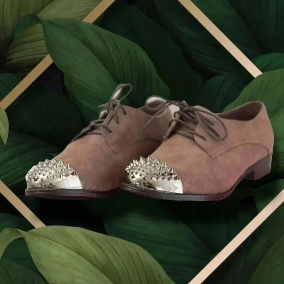 DOLLHOUSE SPIKE TOED OXFORDS. MULTIPLE SIZES - Picture 7 of 10